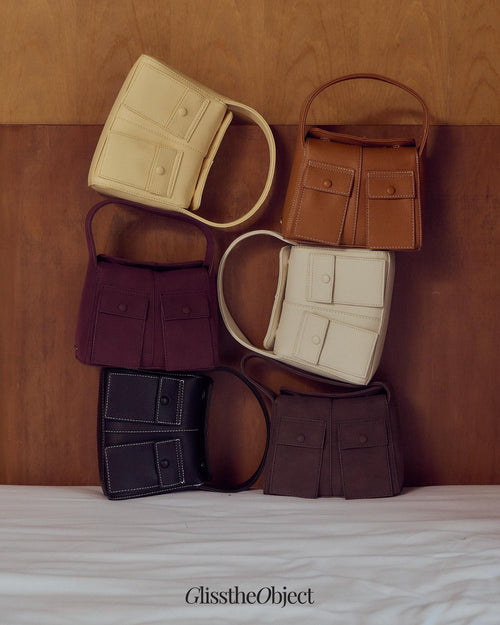 (PRE-ORDER - TRUFFLE, FLOUR, GINGER and BUTTER WILL BE SHIPPED 31 AUG) GAIA MINI HANDBAG