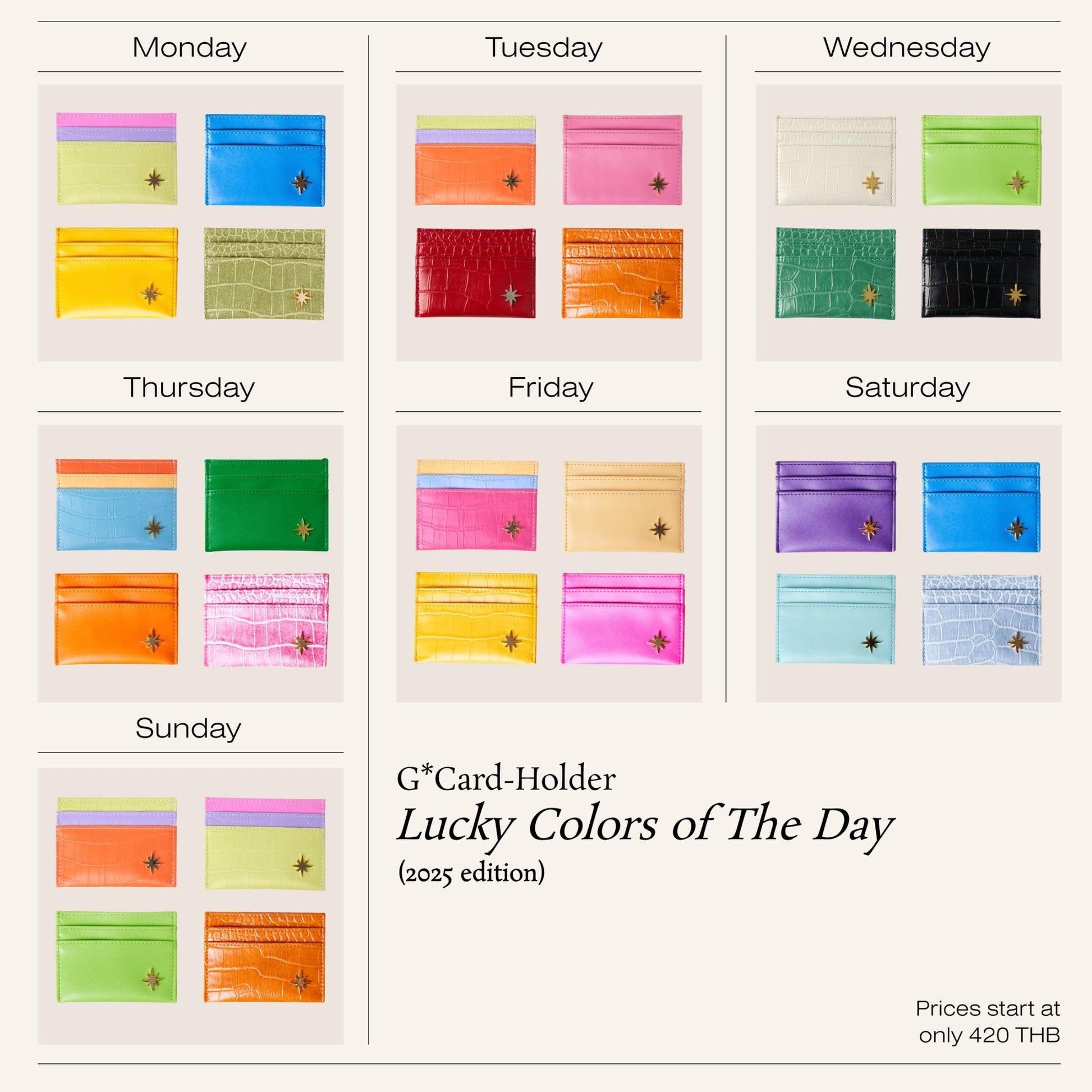 G*CARD HOLDER (SINGLE COLOR)