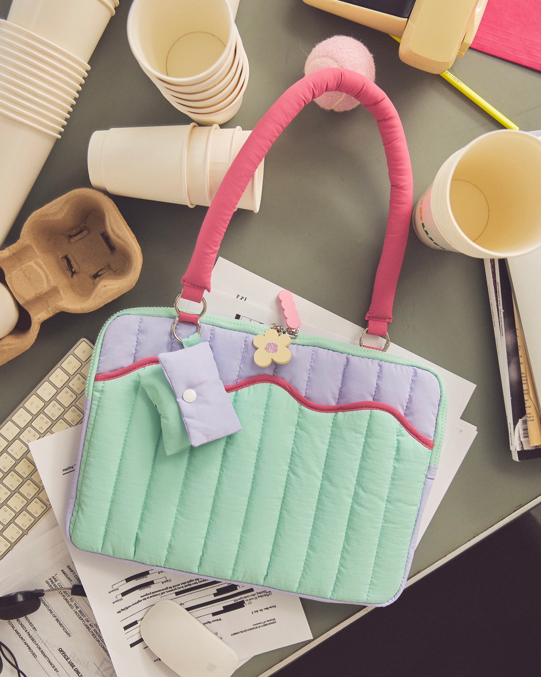 CODIE LAPTOP BAG WITH AIRPODS POUCH ( FOR LAPTOP MAX 14" )