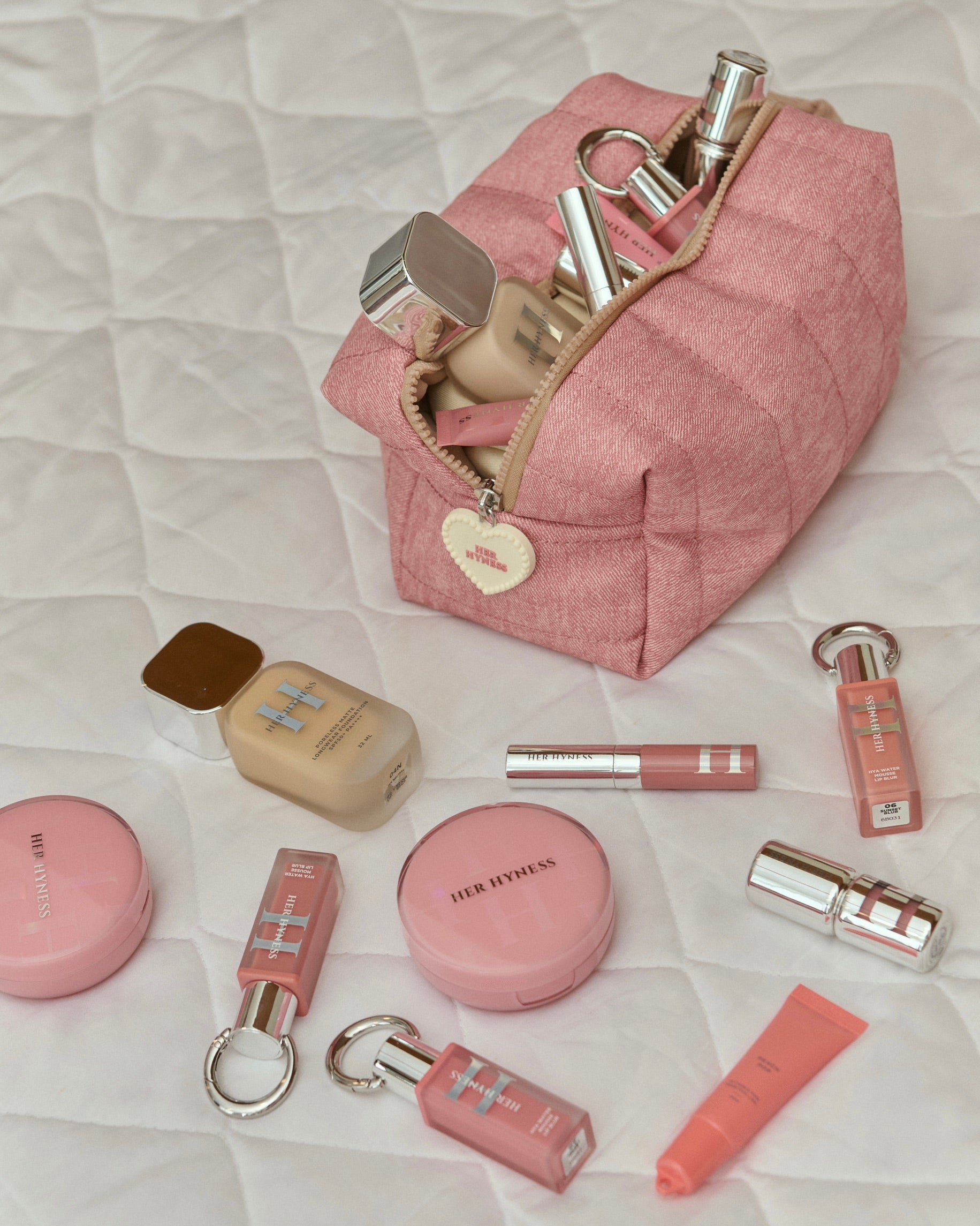CROSS CULTURE X HERHYNESS - COU COU MAKEUP BAG SPECIAL COLLAB  SIZE M