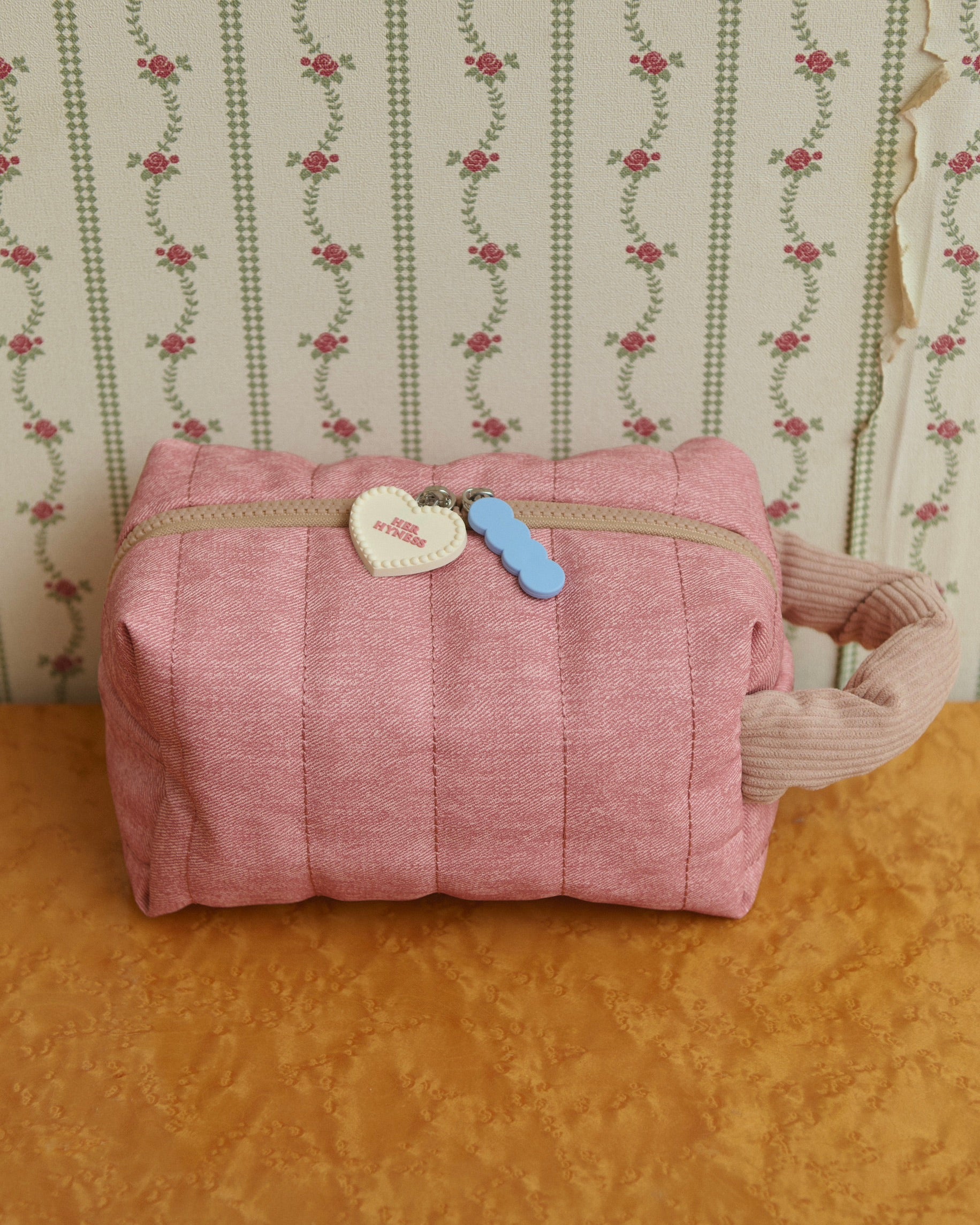 CROSS CULTURE X HERHYNESS - COU COU MAKEUP BAG SPECIAL COLLAB  SIZE M